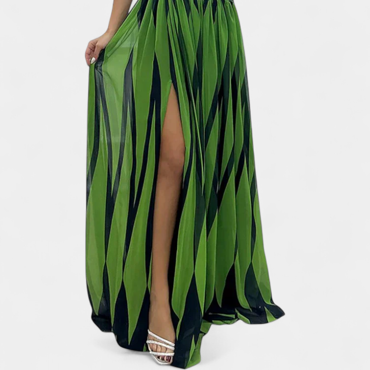 Women's Aubryzah Elegant Maxi Dress — Sophisticated, Flowy Silhouette