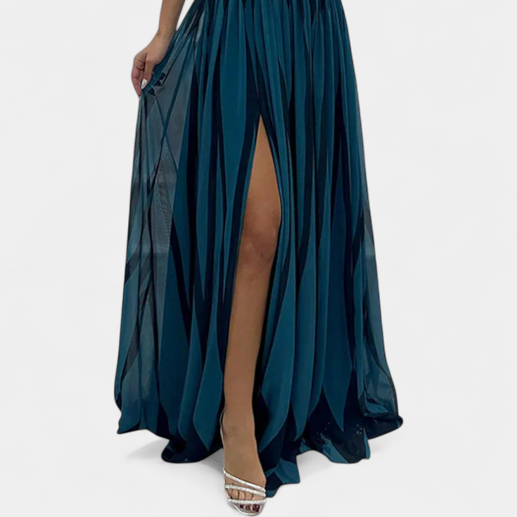 Women's Aubryzah Elegant Maxi Dress — Sophisticated, Flowy Silhouette