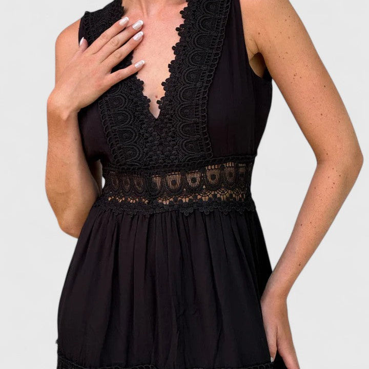 Women's Sophisticated Midi Dress for Effortless Elegance