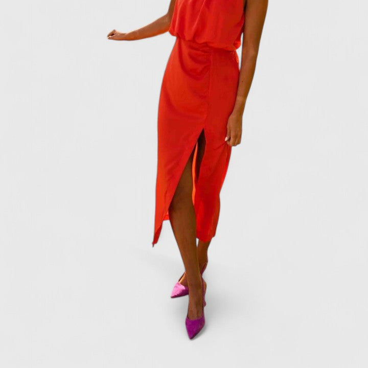Women's Effortless Comfort Midi Dress