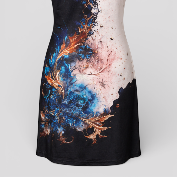 Women's Flattering Lightweight A-Line Summer Dress