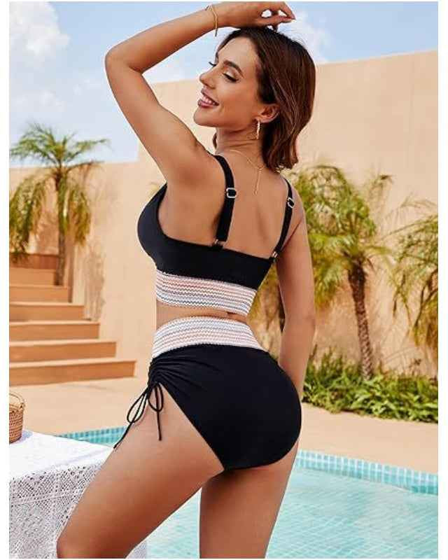 Muse® Bikini-Set mit hohem Bund – schmeichelhafte, elegante Bademode für jeden Körpertyp