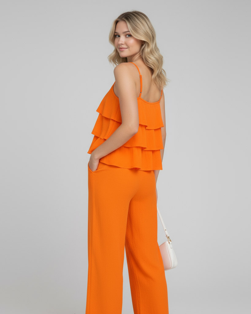 Caterina | Kvinders Elegant Koordineret Sæt - - Jakkesæt & Blazere - {{ product_tags }