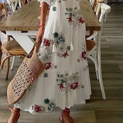 ARIA | Boho Tummy Coverage Dress