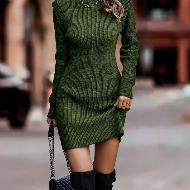 Women's Elegant Knitted Dress