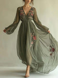 Timeless Trendy chiffon printed dress for an elegant look