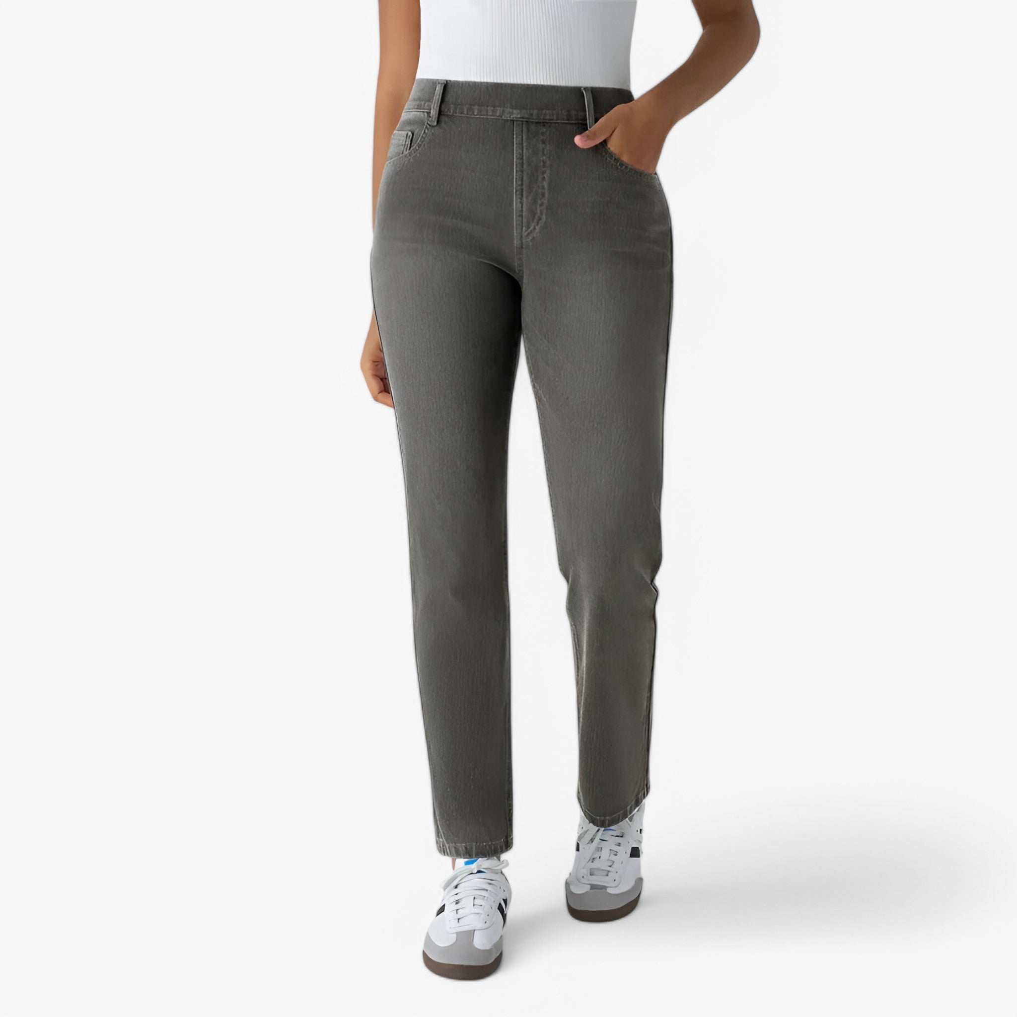 Ultra-Comfort High-Waisted Stretch Pants