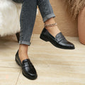 Women's Comfortable orthopedic leather shoes with elegant heels