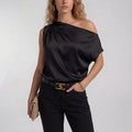 Women's Sleek One-Shoulder Top