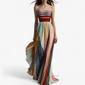 Women's Alba Long Casual Dress – Luxurious Comfort for Everyday Style