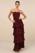 Women's Chic Ruffled Pleated Dress