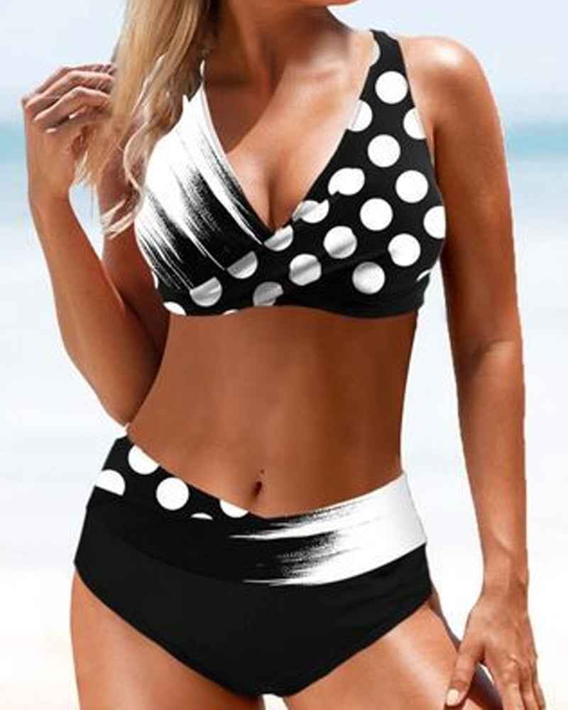 Eva - Fröhlicher farbiger Bikini