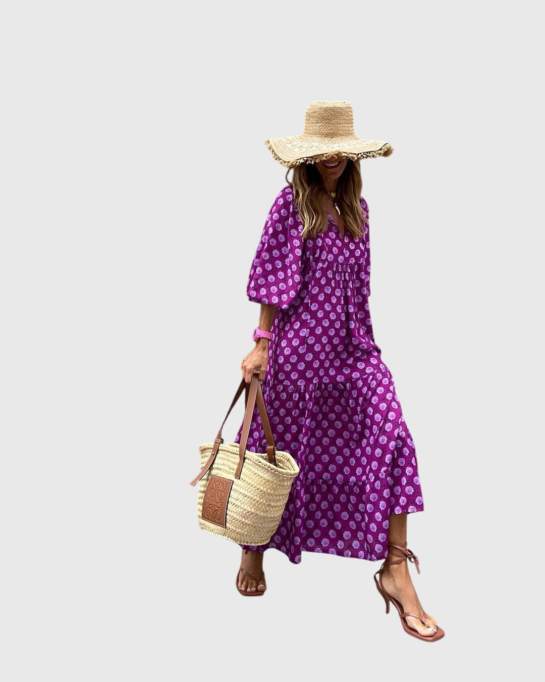 Women's Boho Maxi Dress
