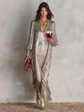 Elegant Maxi Dress - Effortless Flow, Timeless Evening Silhouette