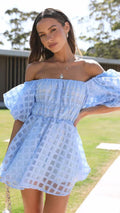 Women's Chic Sweet Puff Dress with a Flowy Silhouette