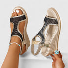 Ainsley Wedge Lift Sandals - Elevate Your Step in Style | Cow Clothing