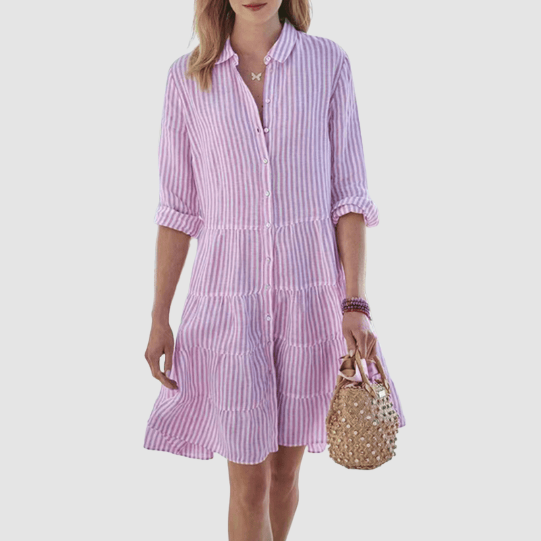 Breezy Stripe Dress - Effortless Summer Style