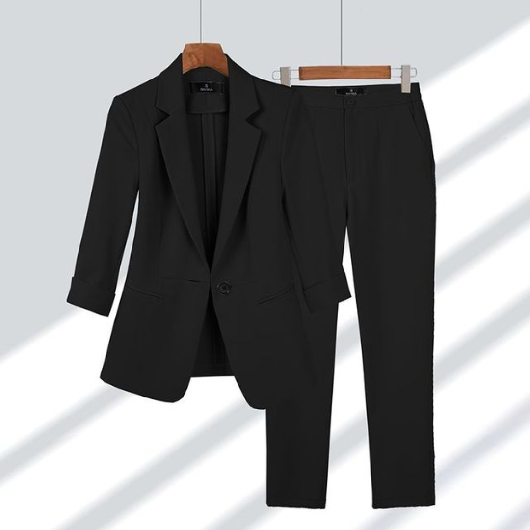 Rosalinda Women's Elegant Two-Piece Formal Office Set