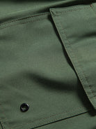 California Palm Tree Print Linen-Look Cotton Button-Up Shirt & Swim Shorts Set