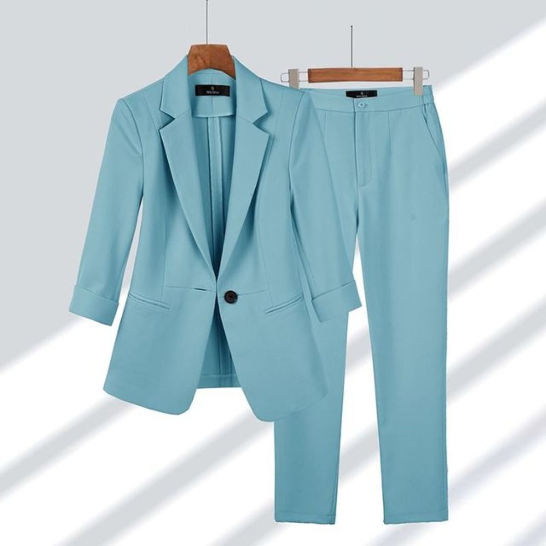 Rosalinda Women's Elegant Two-Piece Formal Office Set