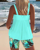Muse® Farbenfrohes Tankini-Set – lebhaftes, auffälliges zweiteiliges Badeoutfit