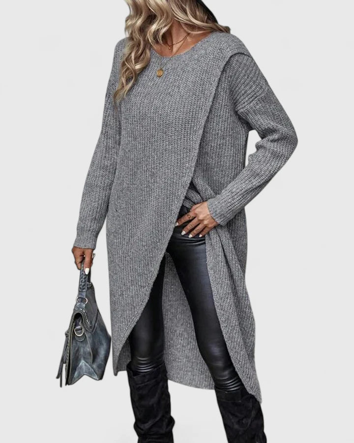 Women's Timeless Elegant Knit Sweater Dress