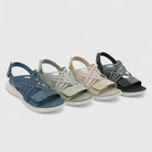 Allison Multi-Strap Comfort Sandals — All-Day Comfort & Secure Fit