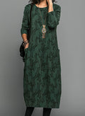 Women's Timeless Winter Dress for Effortless Elegance