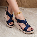Women's Knit Open-Toe Heels - Sleek, Elegant Knit Design