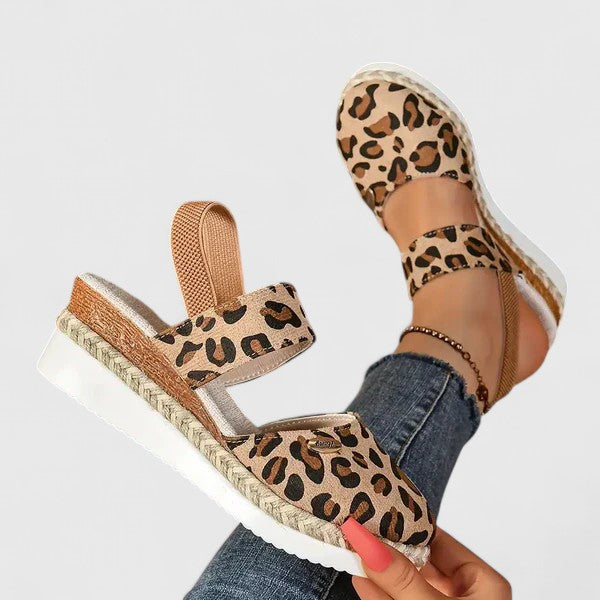 Nicole Espadrille-Strap Sandals