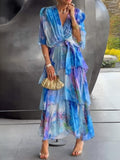 Women's Glamorous V-Neck Dress