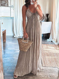 Women's Elegant backless long dress