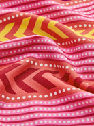 Boho-Chic Printed Drawstring Ruffle Skirt