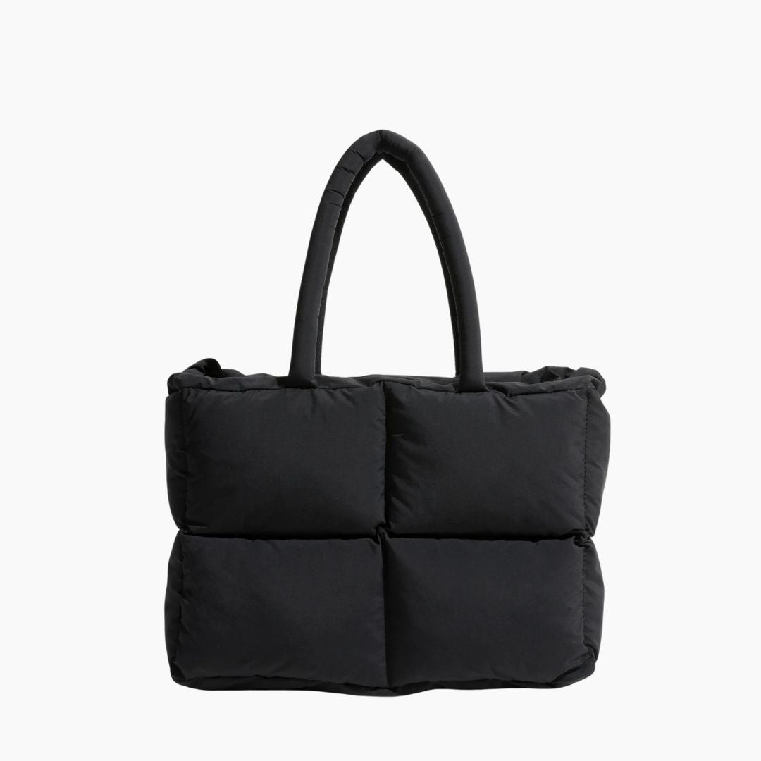 Padded Women's Shoulder Bag - Sleek, Modern Comfort for Everyday Style