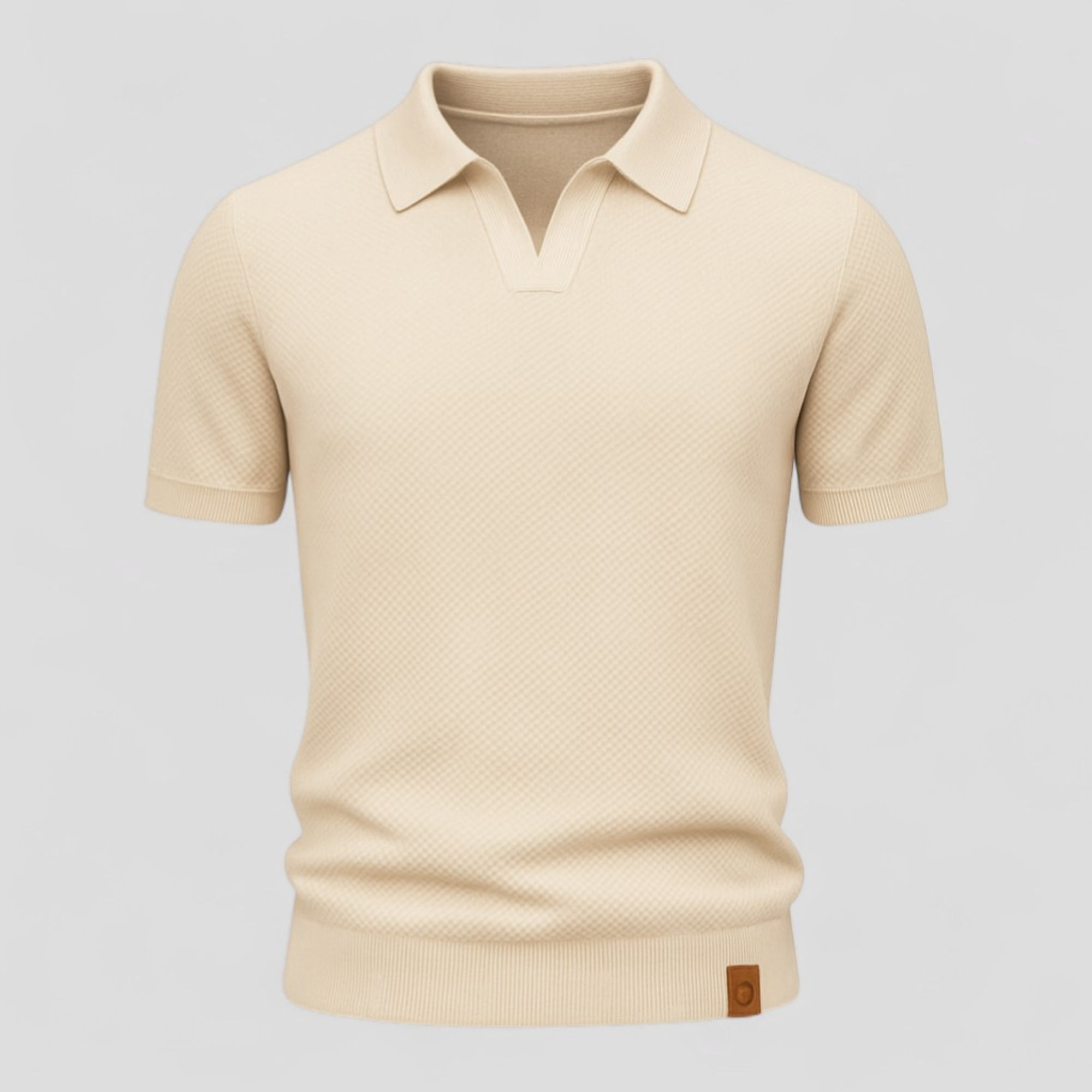 Rico Men's Short-Sleeve Polo Shirt — Structured Fit, Timeless Elegance