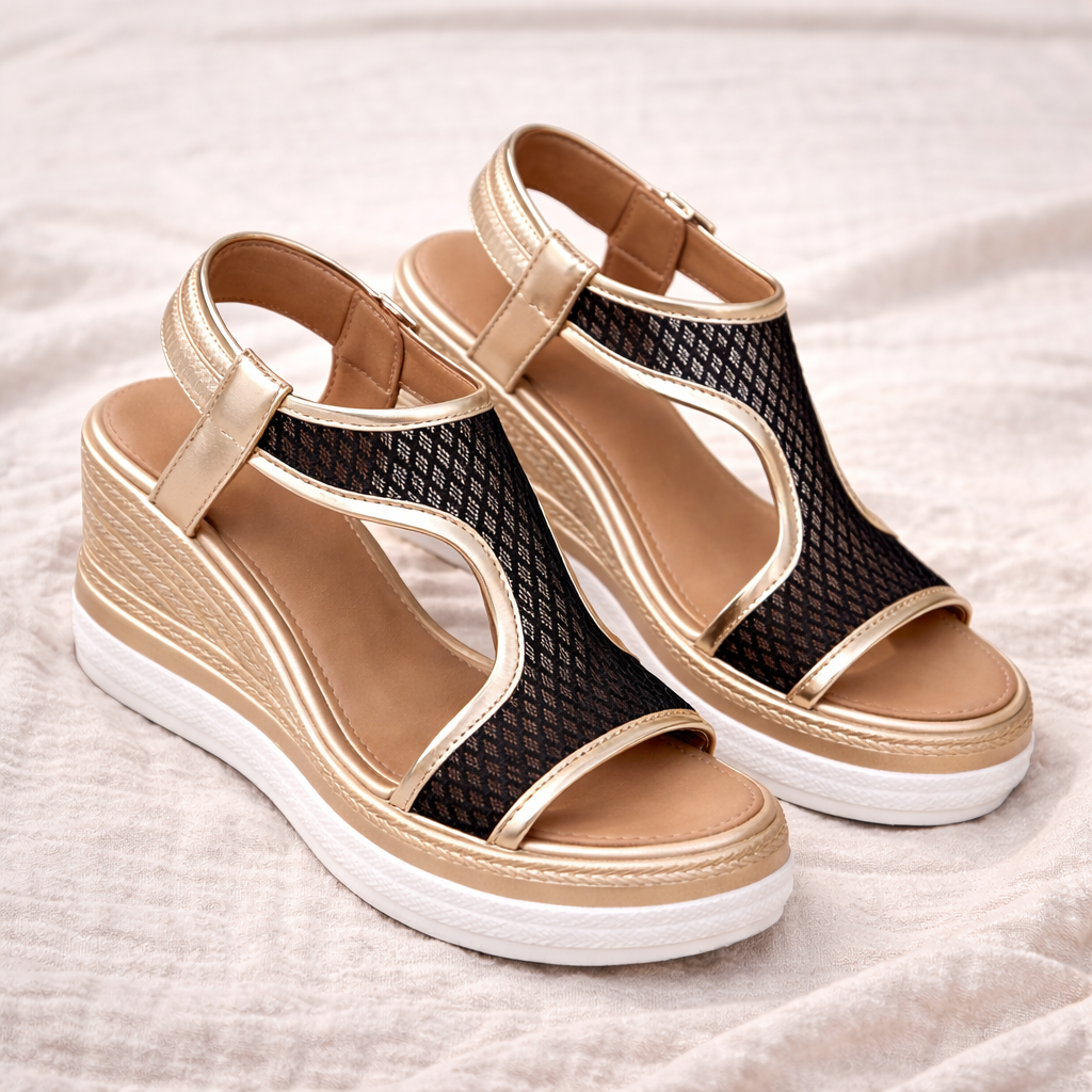 Ainsley Wedge Lift Sandals - Elevate Your Step in Style | Cow Clothing