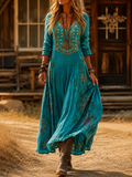 Eloise | Bohemian Autumn Dress