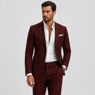 Herre Linnedjakkesæt Slim-Fit - Sommerlig Elegance - - Suits - {{ product_tags }