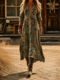 Nerissa | Bohemian Autumn Dress