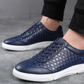Men's Woven Sneakers - Lightweight, Breathable Everyday Comfort