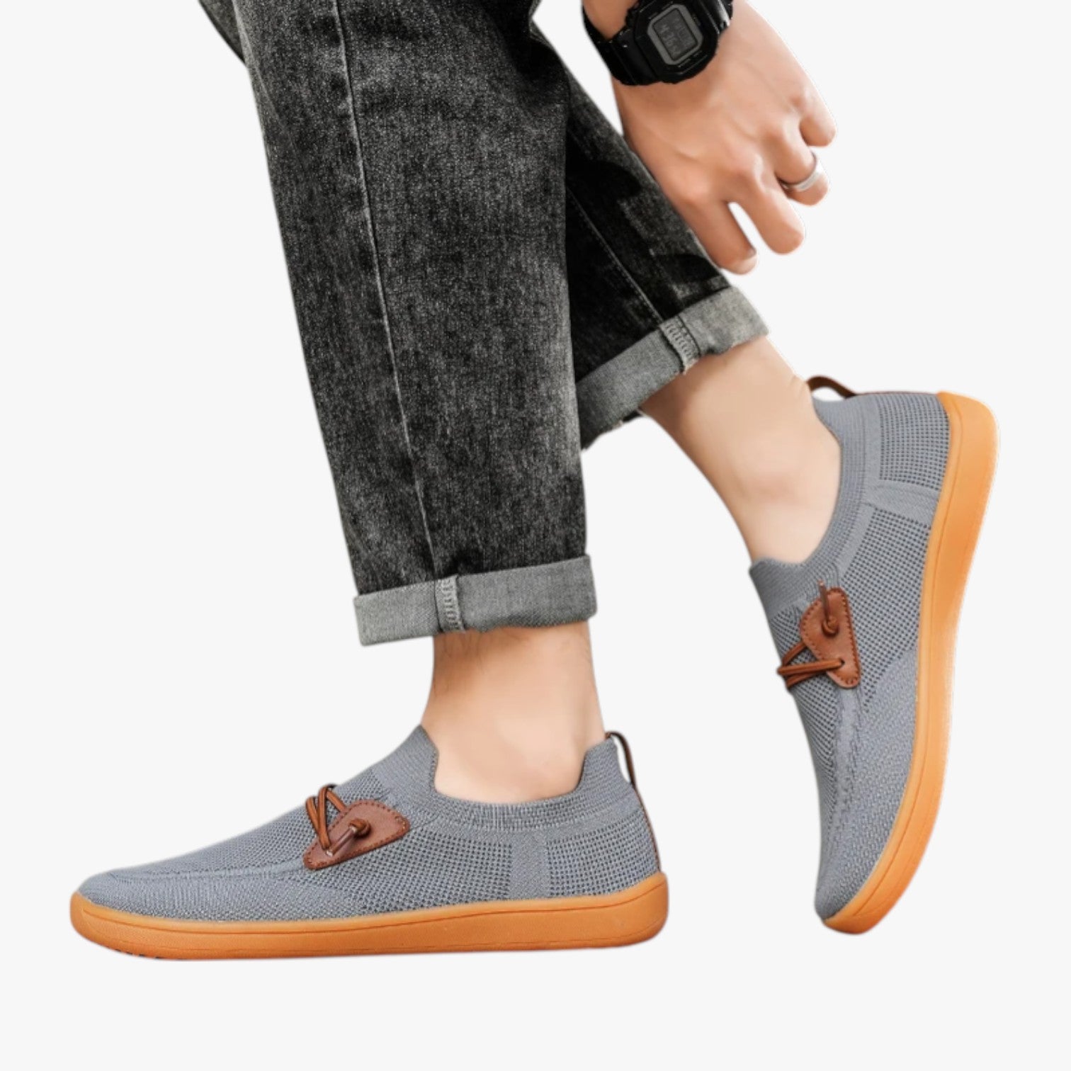 All-Day Comfort Breathable Men's Sneakers | Cow Clothing
