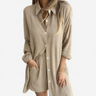 Isabelle | Kvinders Linned og Bomulds Sæt