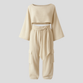 Women's Elegant Linen Set for Summer