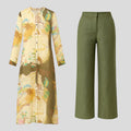 Women's Elegant Linen Summer Set