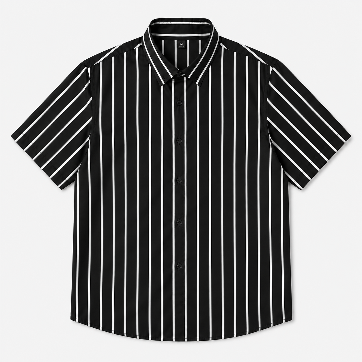 Men's Classic Striped Button-Up Shirt