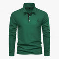 Men's Long-Sleeve Polo Shirt – Timeless Style and Everyday Comfort