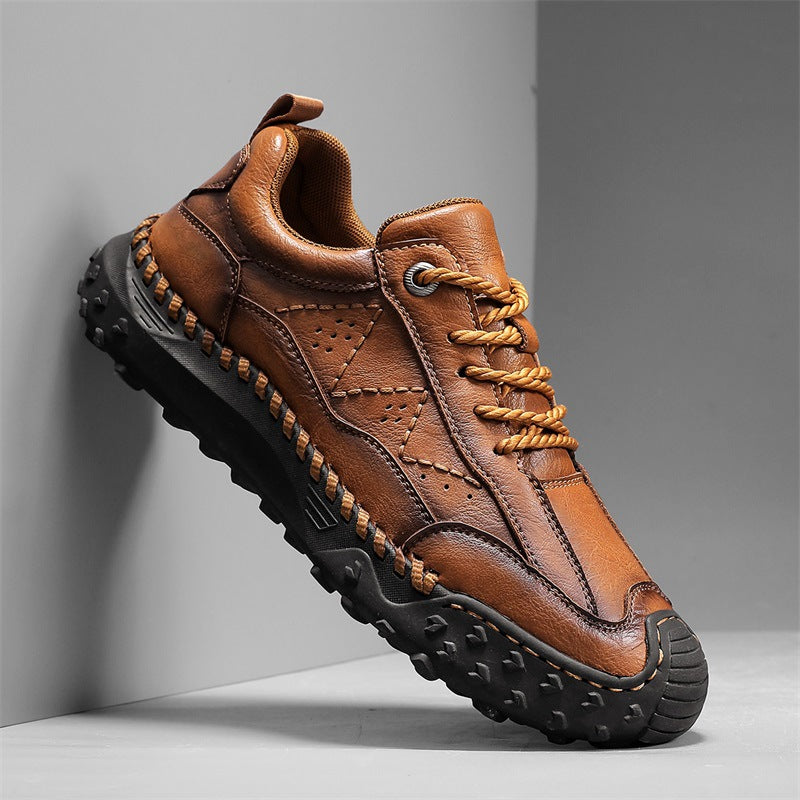 Leather Trail Sneakers — Rugged Style for Urban & Trail Adventures
