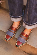 Women's Fringed Loafers with Multiple Details