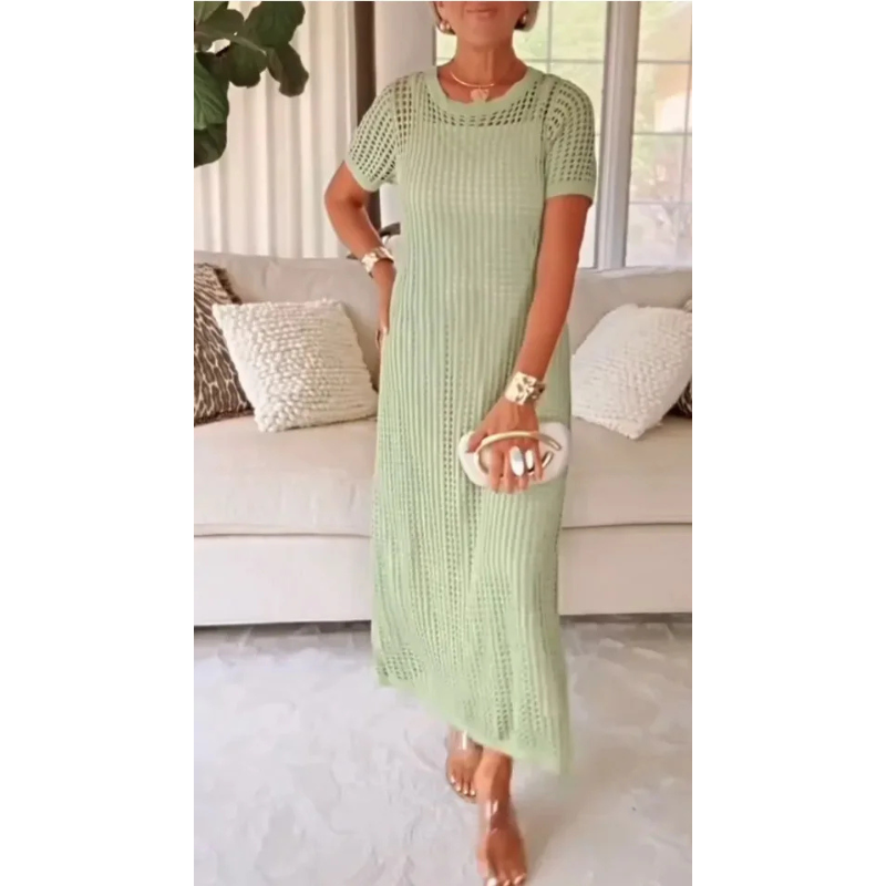 Bethany™ Cut-Out Long Maxi Dress with Free Inner Dress
