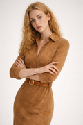 Women's Elegant Polyester Maxi Dress with